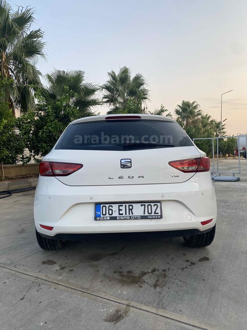 Sahibinden Seat Leon 1.6 TDI Style 2015 Model Adana 210.000 km Beyaz 5