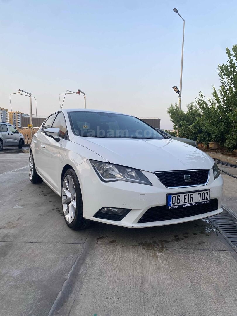 Sahibinden Seat Leon 1.6 TDI Style 2015 Model Adana 210.000 km Beyaz 3