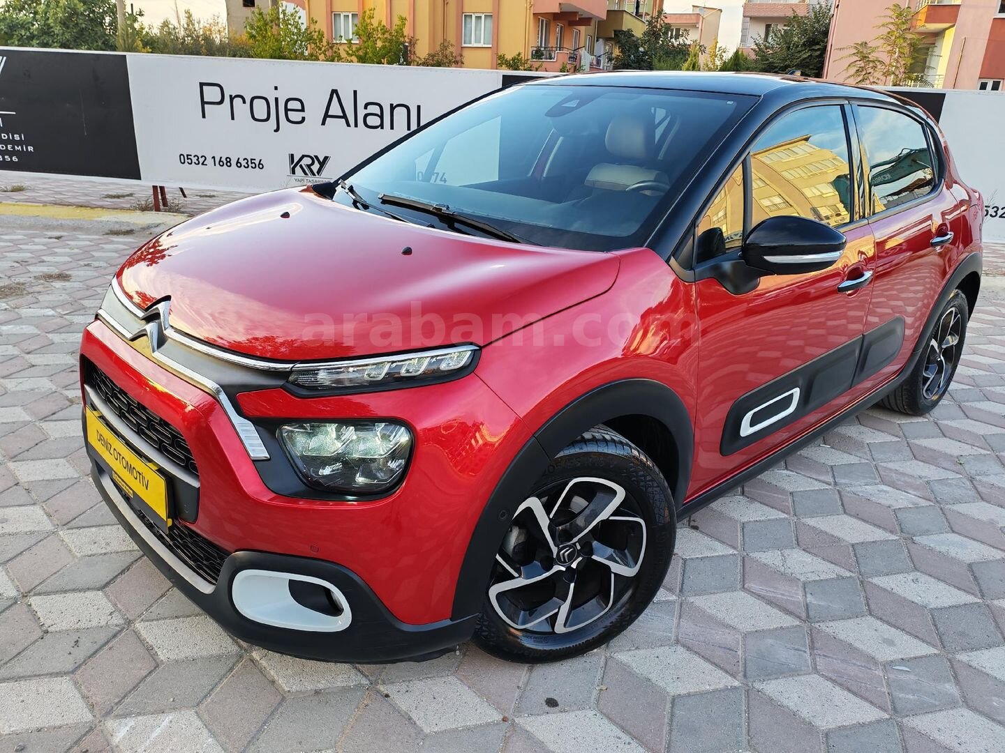 Galeriden Citroen C3 1.2 PureTech Shine 2021 Model Manisa 93.600 km Kırmızı 6