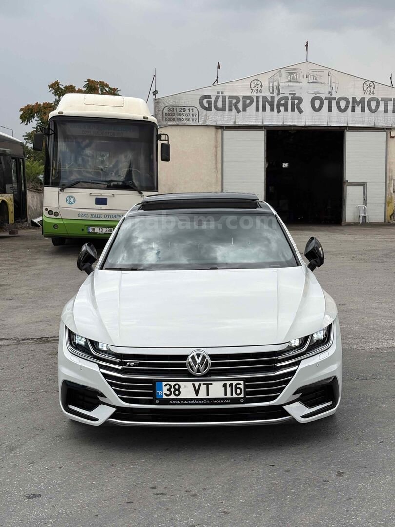 Sahibinden Volkswagen Arteon 1.5 TSI R Line 2017 Model Kayseri 55.000 km Beyaz 2