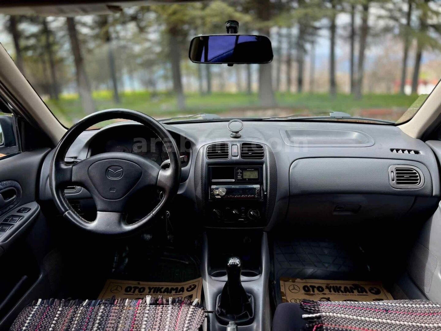 Sahibinden Mazda 323 1.5 Familia 1999 Model Kütahya 300.000 km Gri 7