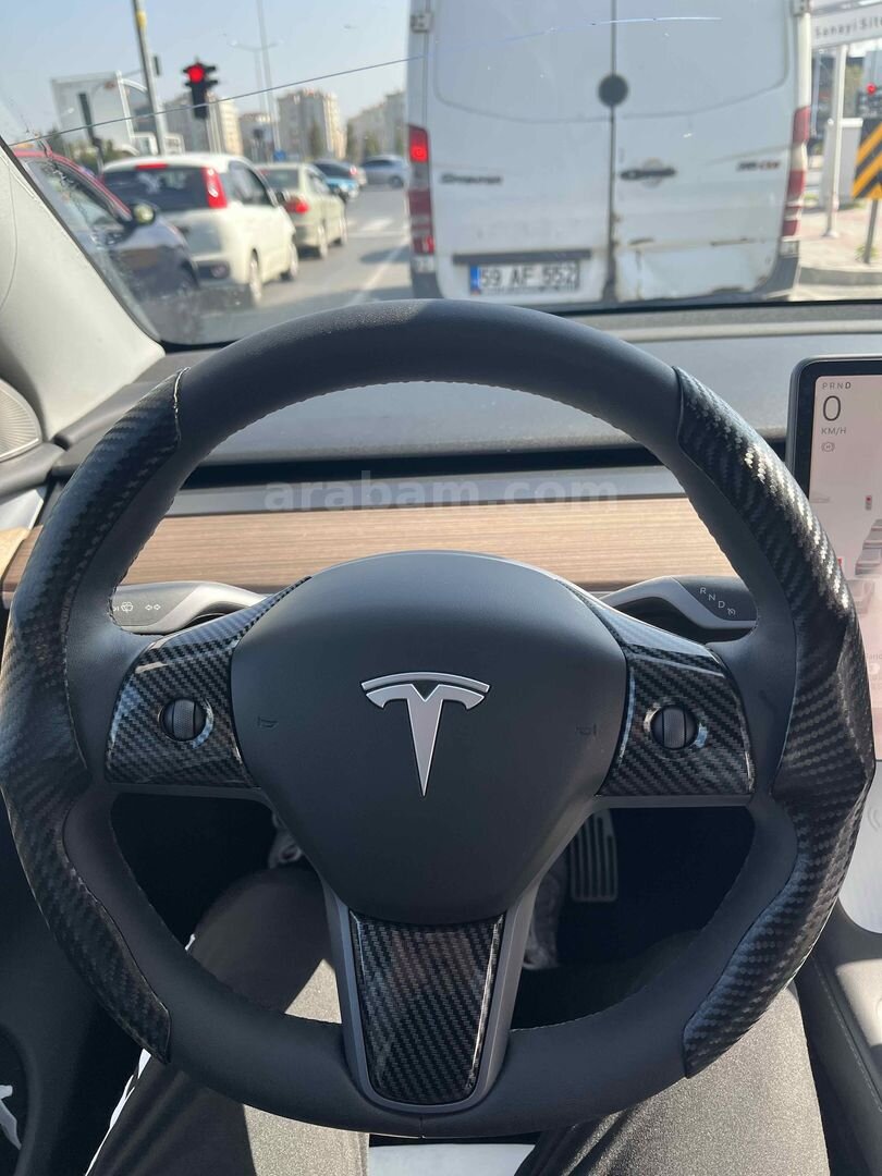 Sahibinden Tesla Model Y Long Range AWD 2023 Model Tekirdağ 63.000 km Beyaz 5