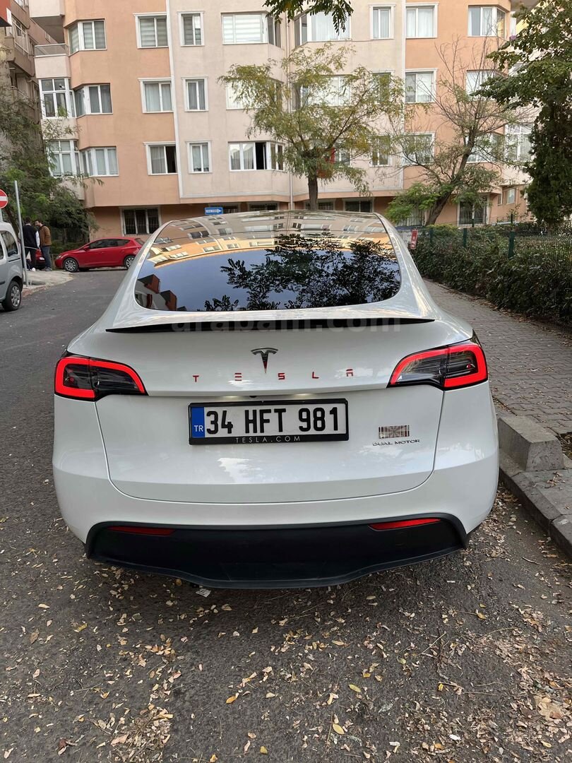 Sahibinden Tesla Model Y Long Range AWD 2023 Model Tekirdağ 63.000 km Beyaz 2