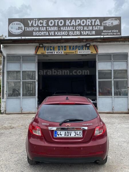 Sahibinden Geely Emgrand 1.5 GSL Basic 2012 Model Sivas 170.000 km Bordo 1