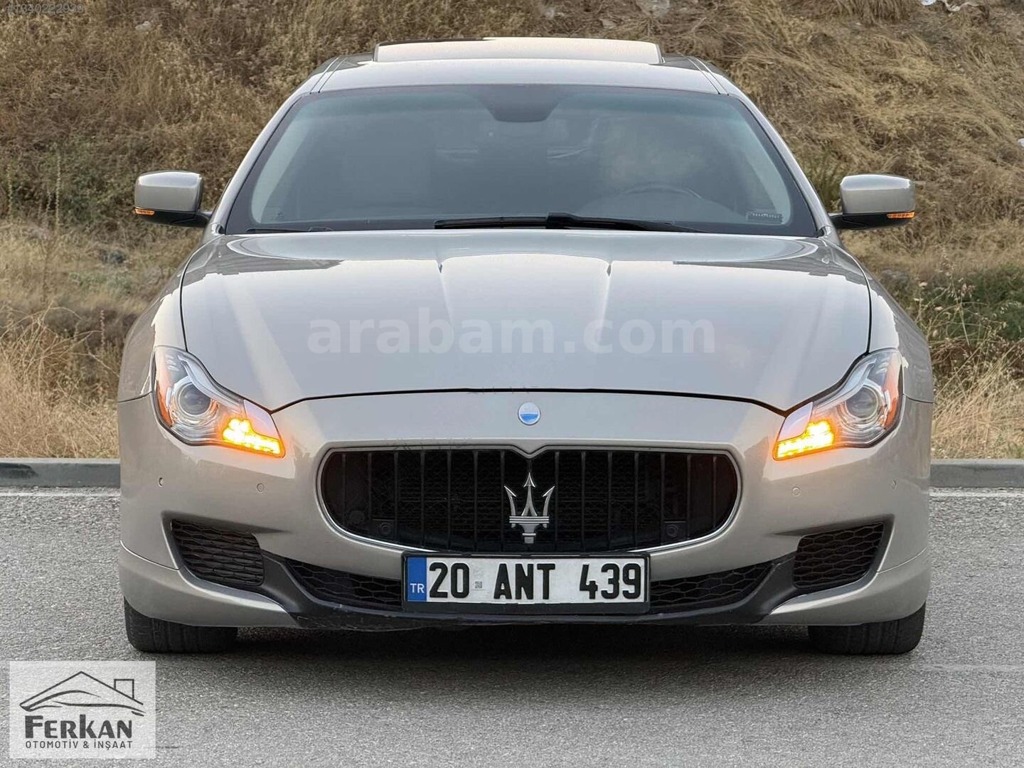 Galeriden Maserati Quattroporte 3.0 D 2014 Model Denizli 265.000 km Şampanya 7