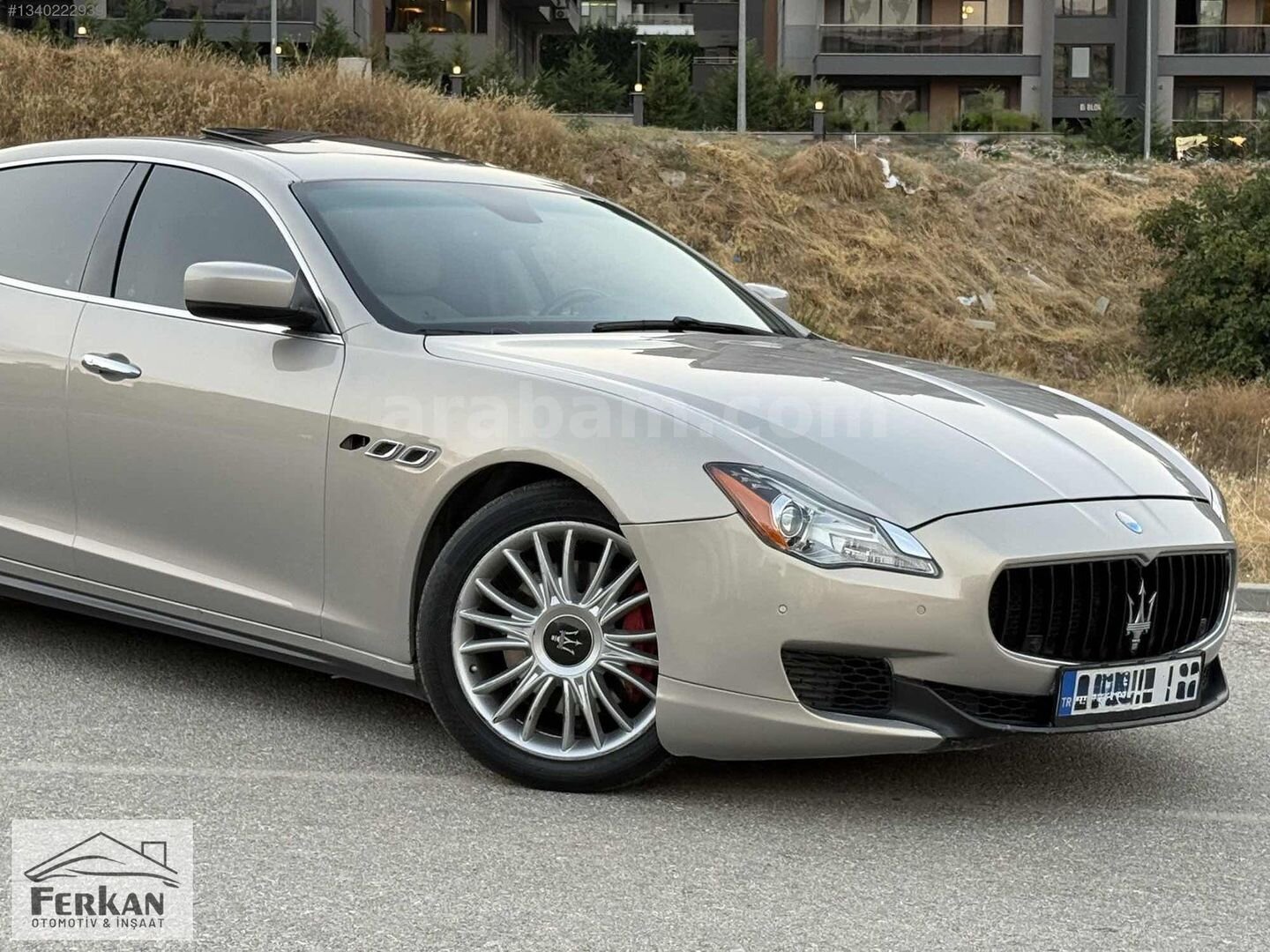 Galeriden Maserati Quattroporte 3.0 D 2014 Model Denizli 265.000 km Şampanya 2
