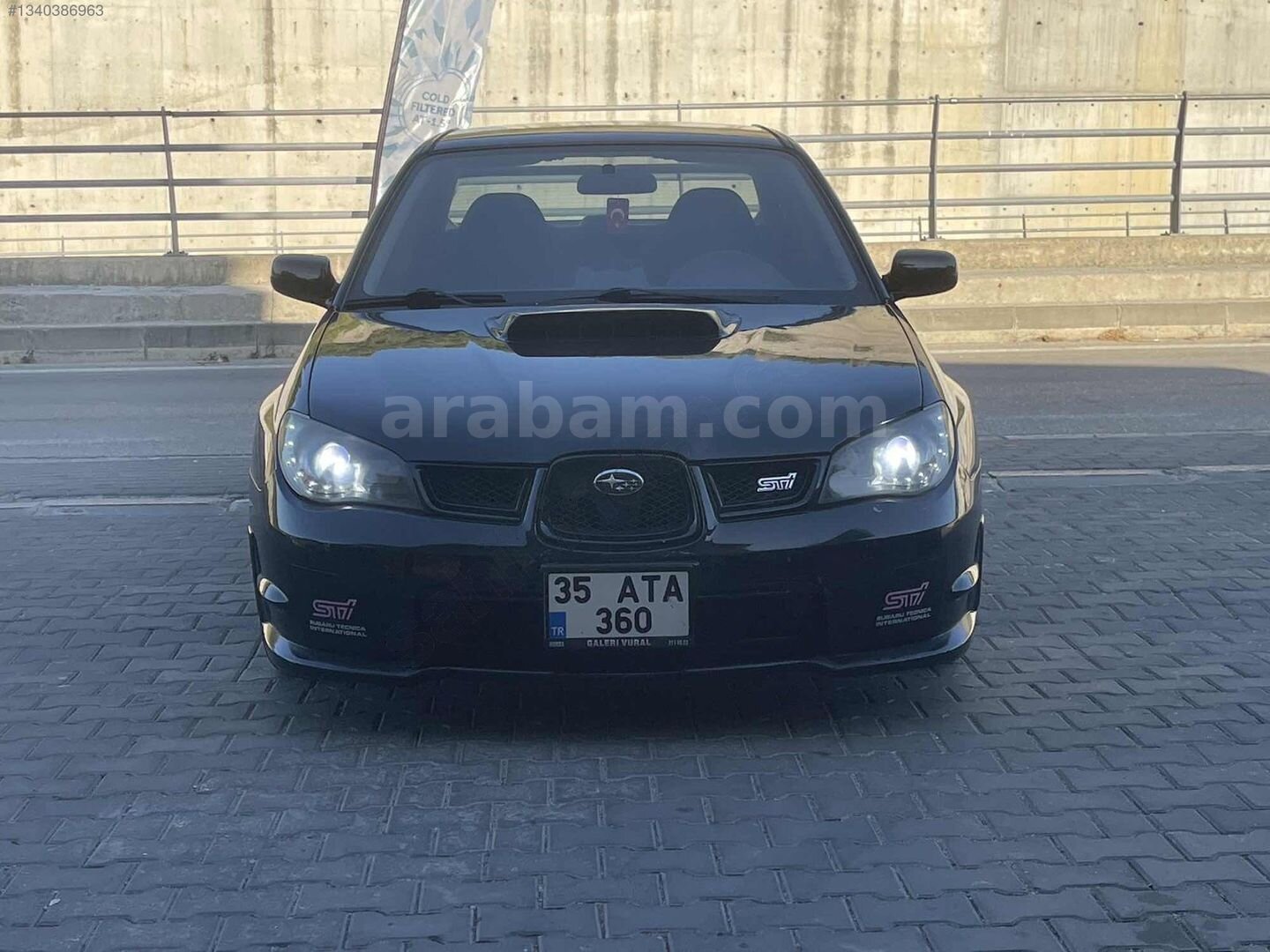 Galeriden Subaru Impreza 2.5 WRX 2006 Model Bursa 195.000 km Siyah 2