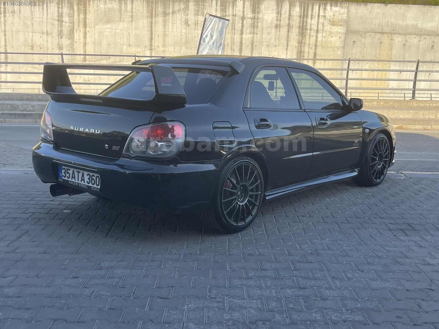 Galeriden Subaru Impreza 2.5 WRX 2006 Model Bursa 195.000 km Siyah 7