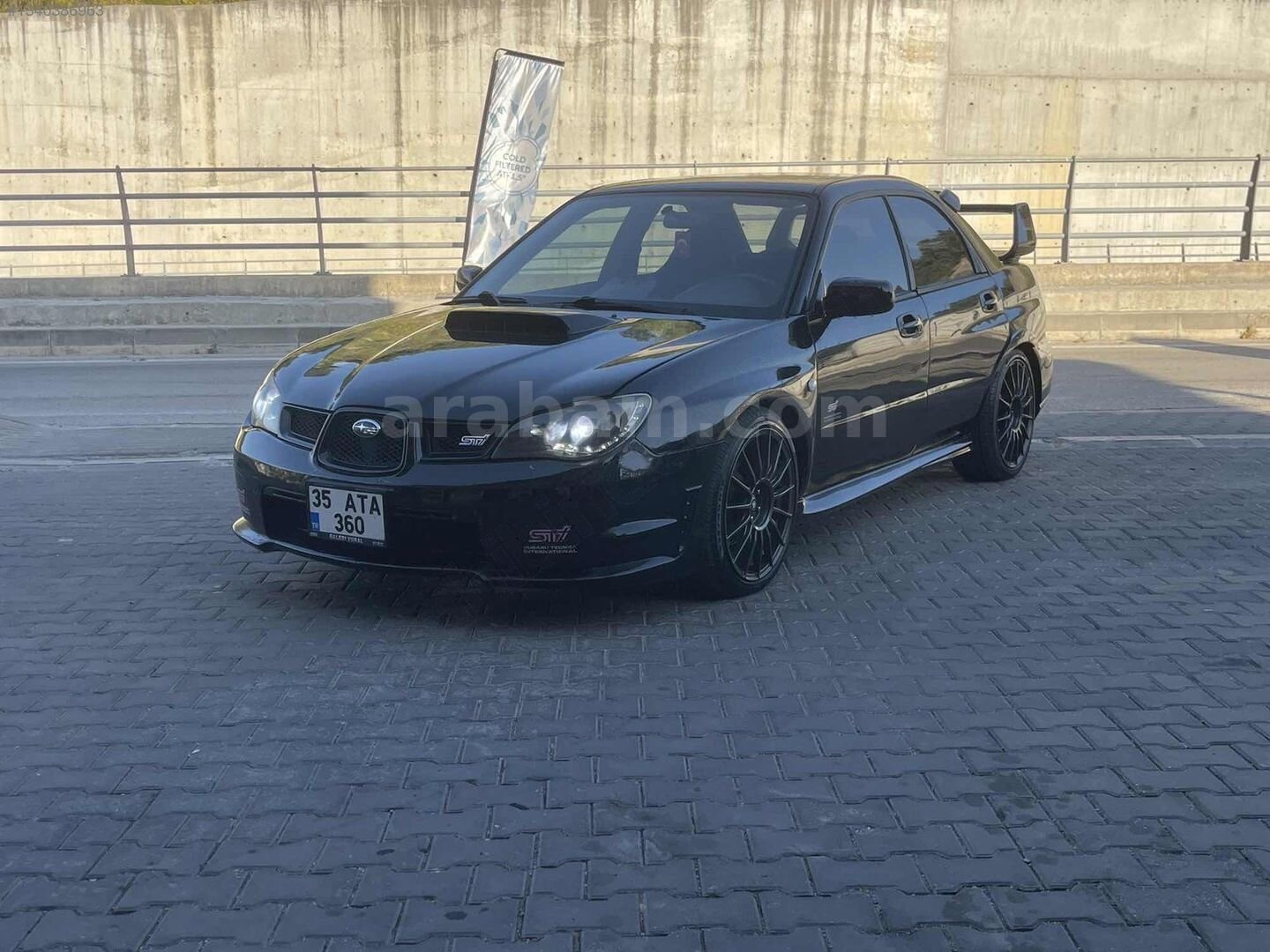 Galeriden Subaru Impreza 2.5 WRX 2006 Model Bursa 195.000 km Siyah 3
