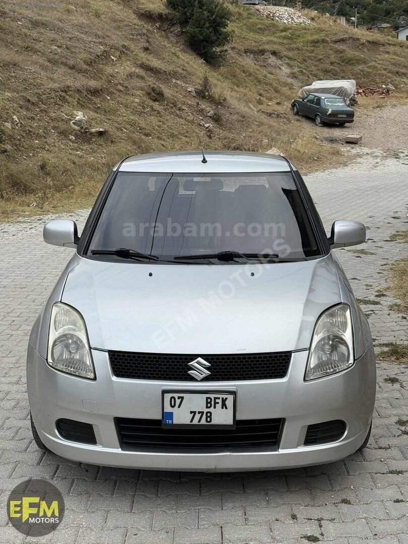 Galeriden Suzuki Swift 1.3 MT 4X2 2006 Model Burdur 270.000 km Gri 3