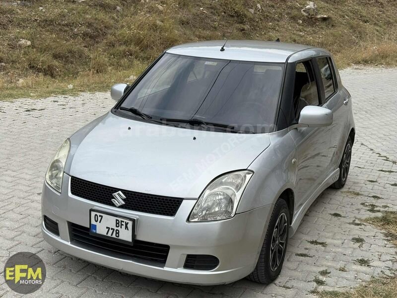 Galeriden Suzuki Swift 1.3 MT 4X2 2006 Model Burdur 270.000 km Gri