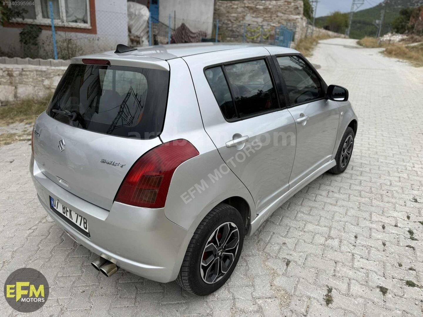 Galeriden Suzuki Swift 1.3 MT 4X2 2006 Model Burdur 270.000 km Gri 5