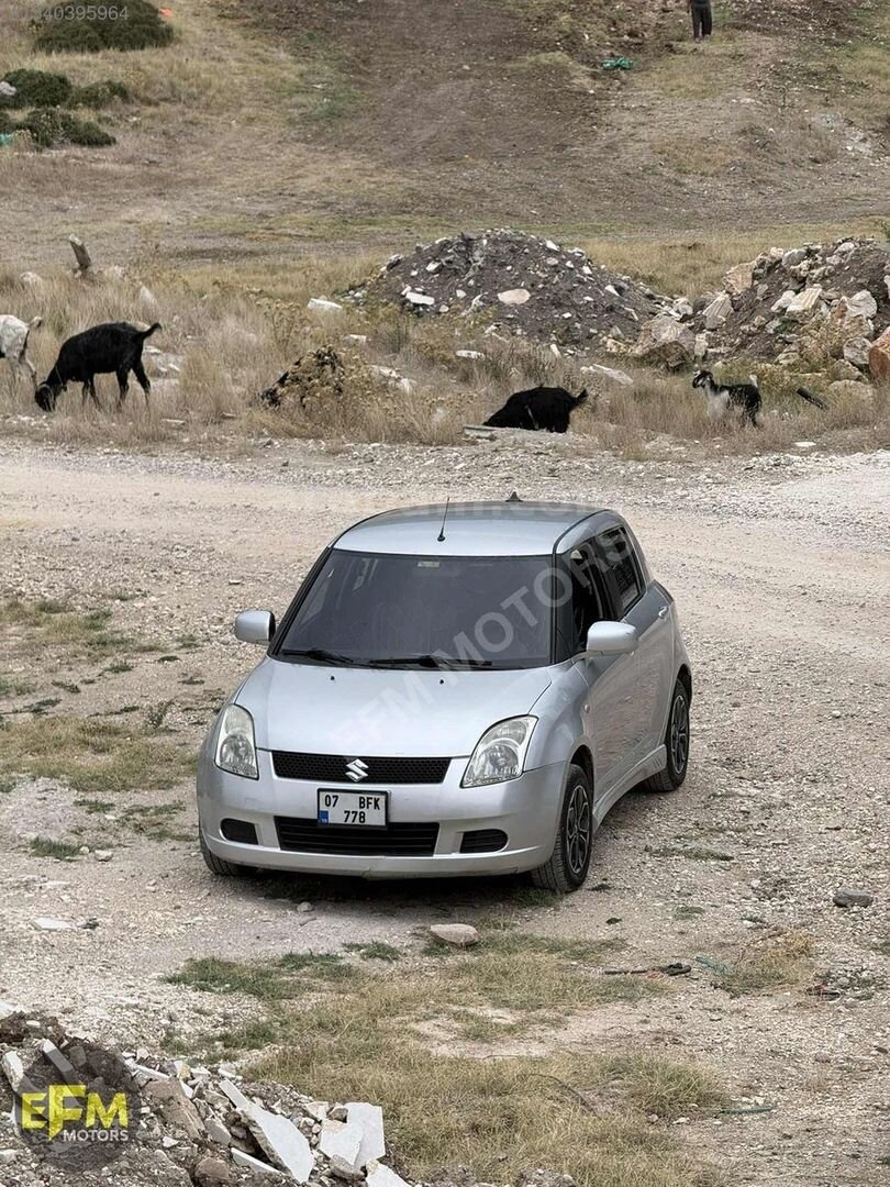 Galeriden Suzuki Swift 1.3 MT 4X2 2006 Model Burdur 270.000 km Gri 7