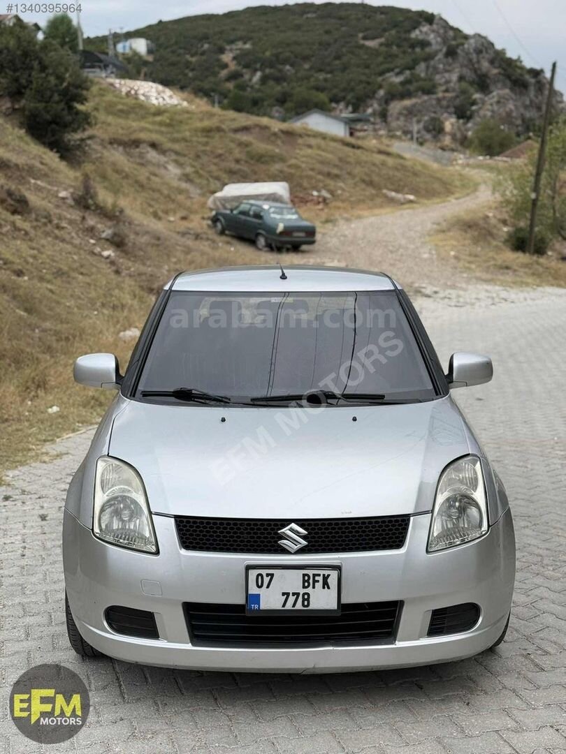 Galeriden Suzuki Swift 1.3 MT 4X2 2006 Model Burdur 270.000 km Gri 6
