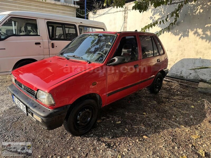 Galeriden Suzuki Alto 0.8 GL 1991 Model Mersin 41.000 km Kırmızı