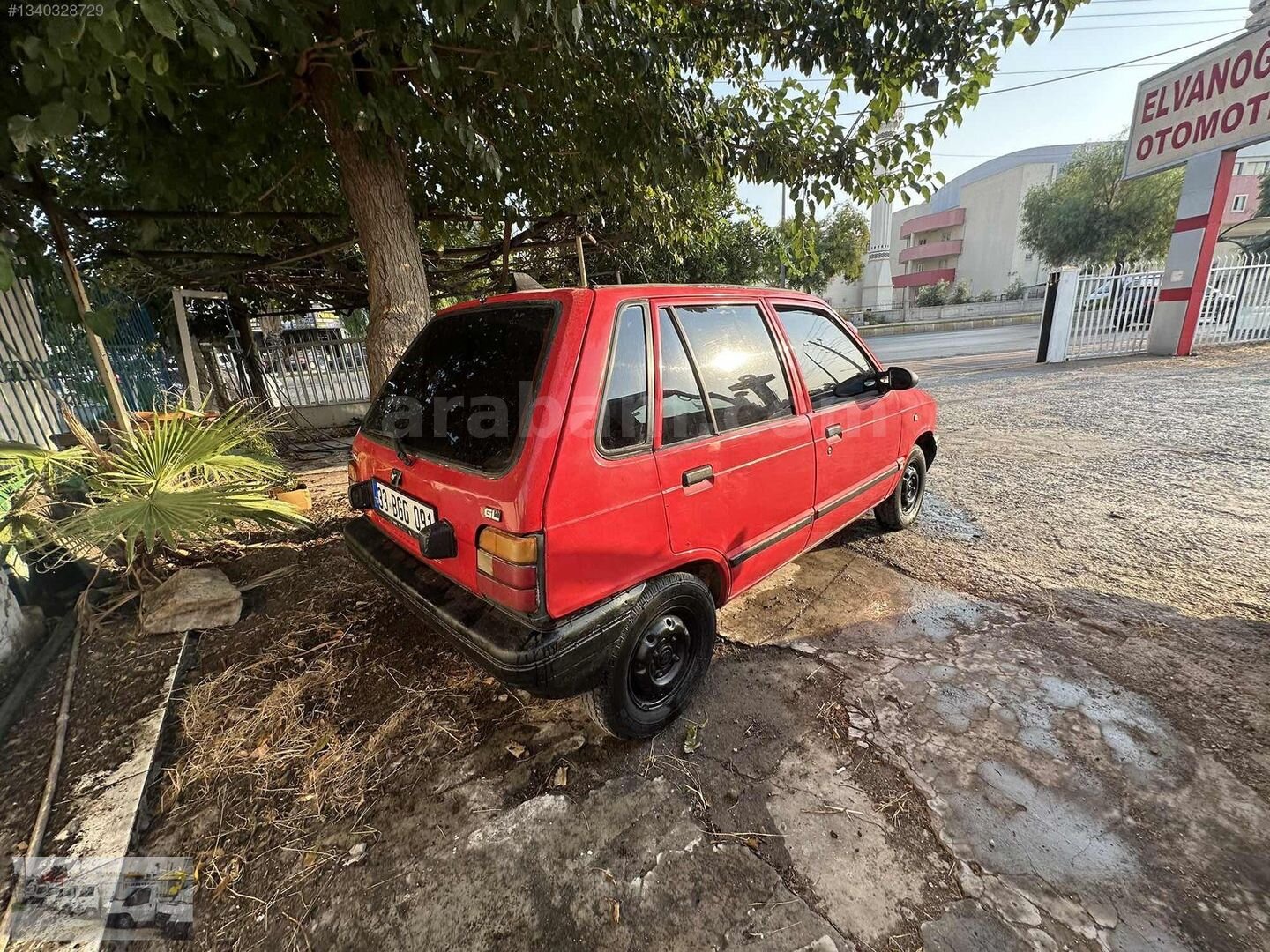 Galeriden Suzuki Alto 0.8 GL 1991 Model Mersin 41.000 km Kırmızı 2