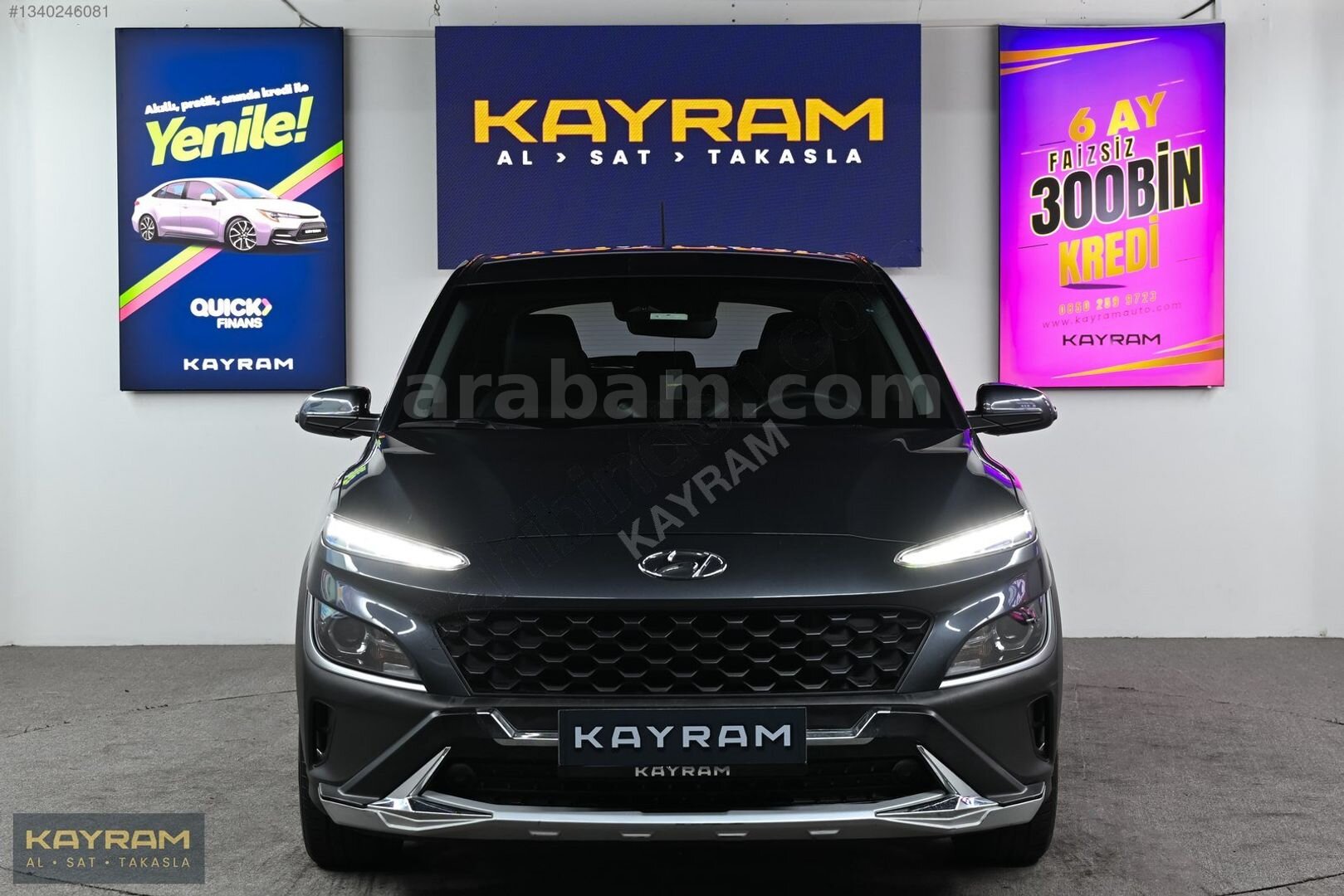 Galeriden Hyundai Kona 1.0 T-GDI Style 2022 Model İstanbul 18.000 km Gri 3