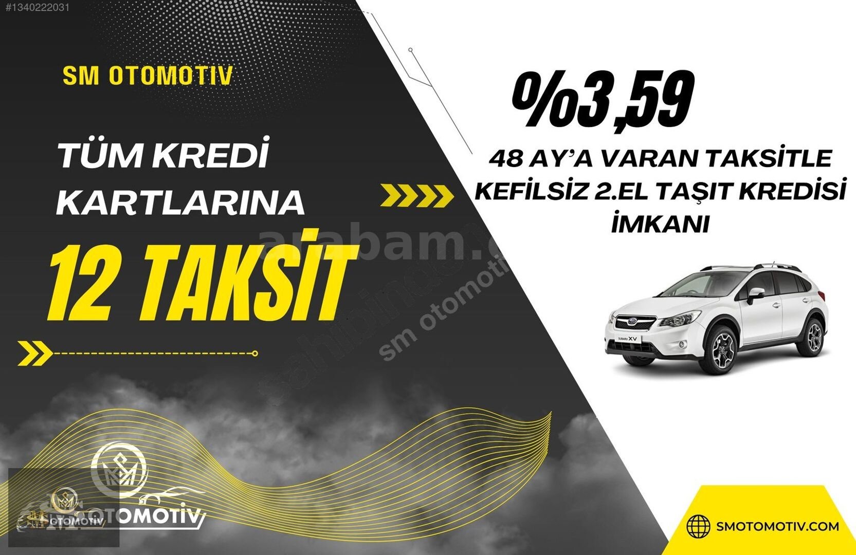 BOYASIZ-DEĞİŞENSİZ! 4X4 OTOMATİK - SUBARU XV! 36AY SENET-K.KARTI 3