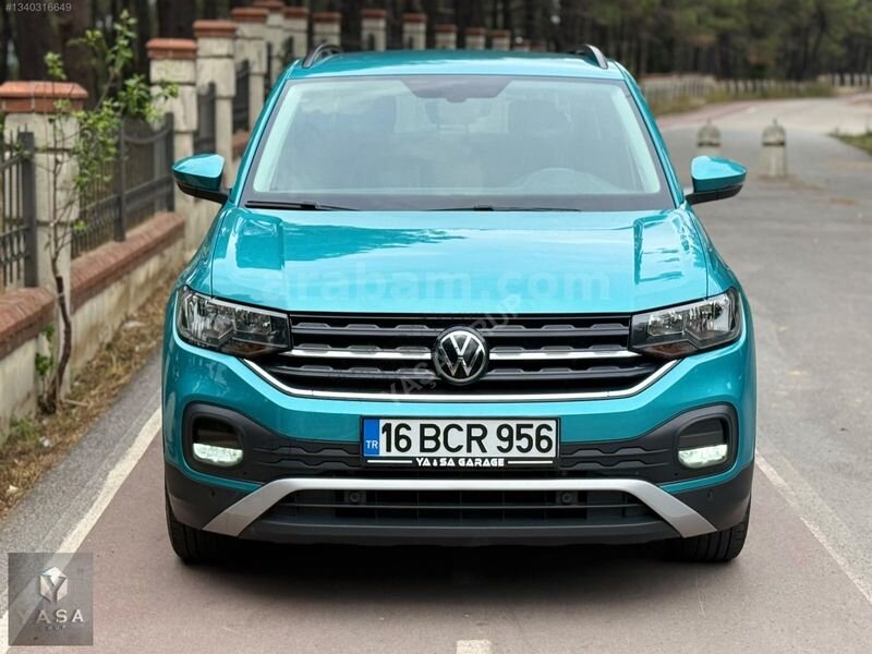Galeriden Volkswagen T-Cross 1.0 TSI Life 2023 Model İstanbul 31.000 km Yeşil