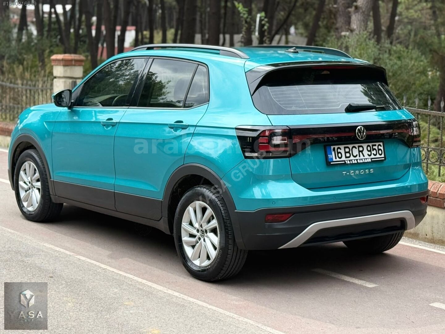 Galeriden Volkswagen T-Cross 1.0 TSI Life 2023 Model İstanbul 31.000 km Yeşil 6