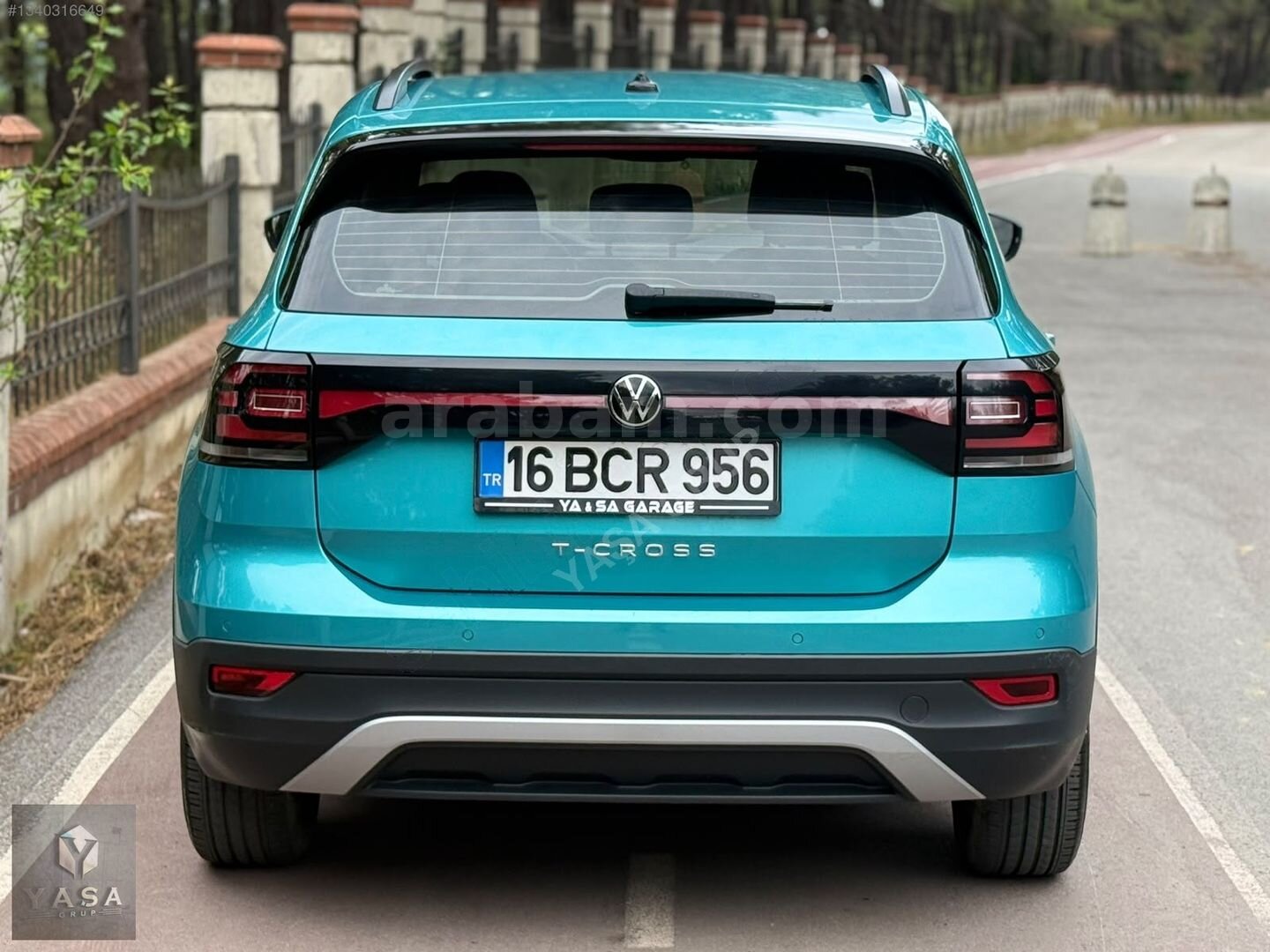 Galeriden Volkswagen T-Cross 1.0 TSI Life 2023 Model İstanbul 31.000 km Yeşil 5