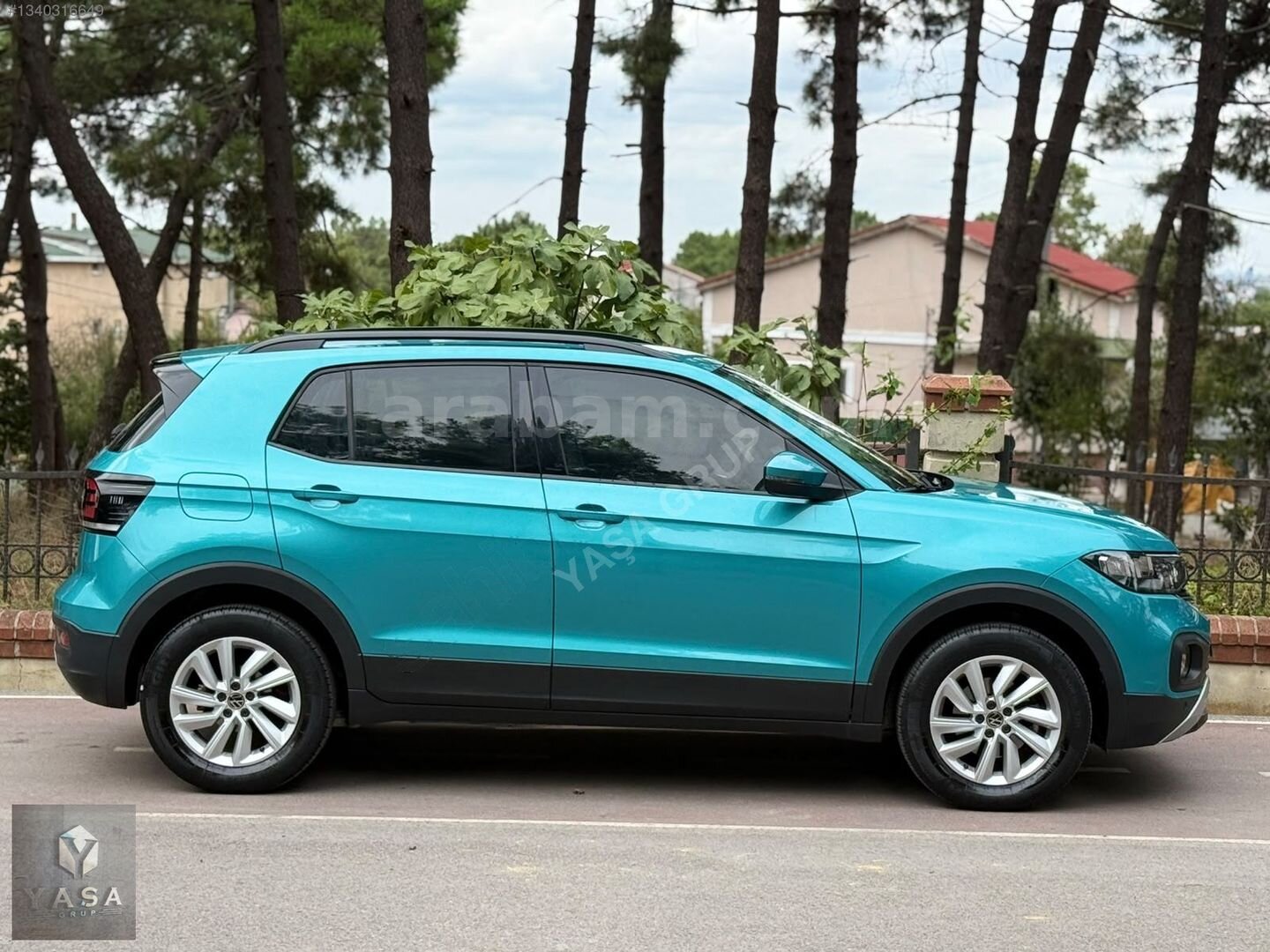 Galeriden Volkswagen T-Cross 1.0 TSI Life 2023 Model İstanbul 31.000 km Yeşil 3