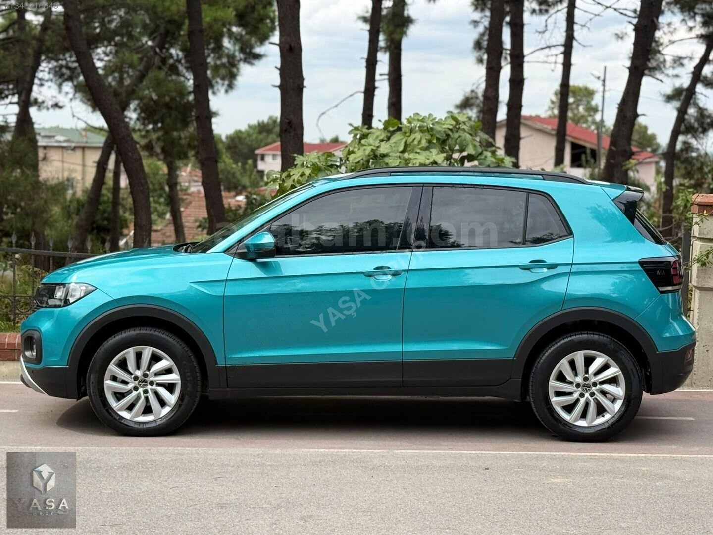 Galeriden Volkswagen T-Cross 1.0 TSI Life 2023 Model İstanbul 31.000 km Yeşil 7