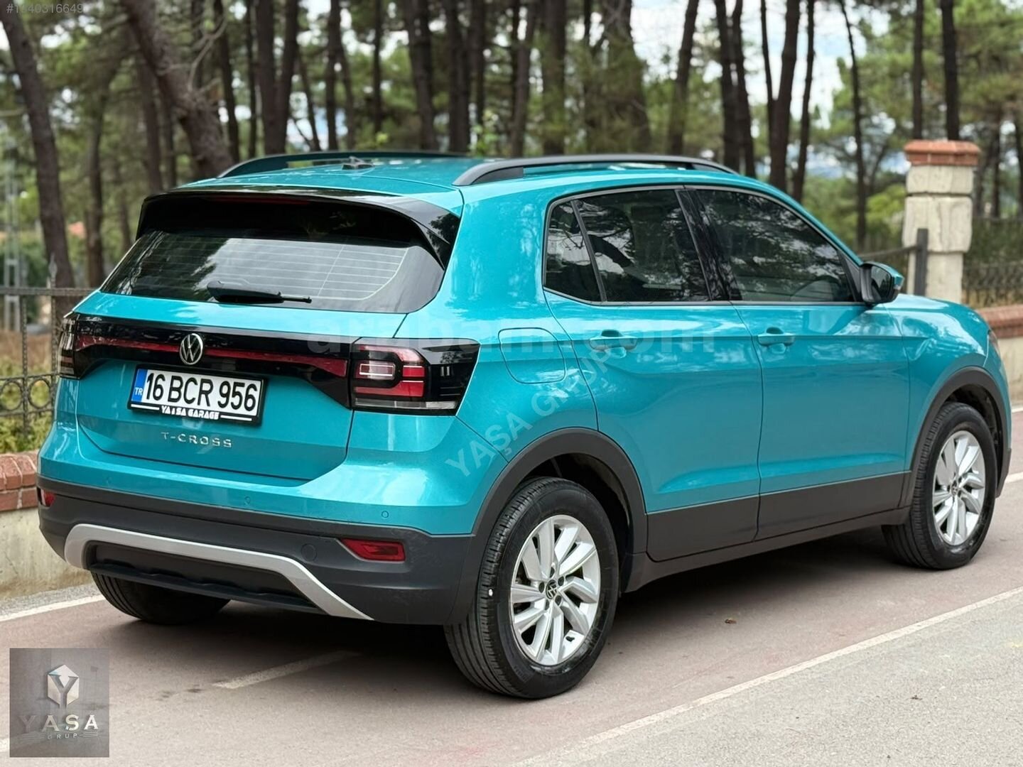 Galeriden Volkswagen T-Cross 1.0 TSI Life 2023 Model İstanbul 31.000 km Yeşil 4