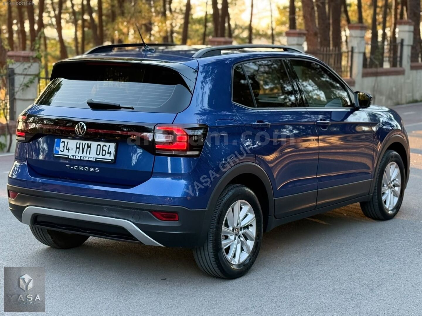Galeriden Volkswagen T-Cross 1.0 TSI Life 2023 Model İstanbul 48.000 km Lacivert 4