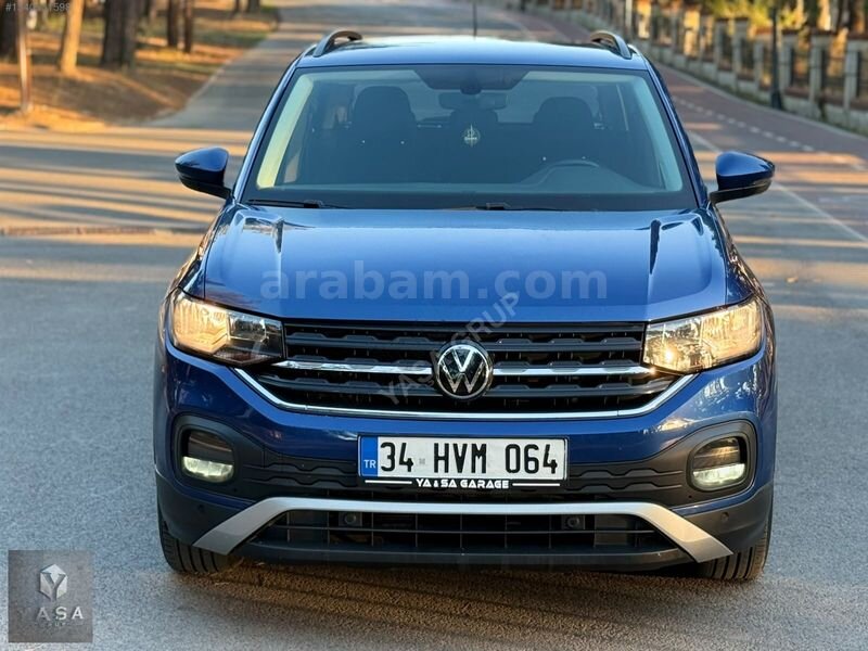 Galeriden Volkswagen T-Cross 1.0 TSI Life 2023 Model İstanbul 48.000 km Lacivert