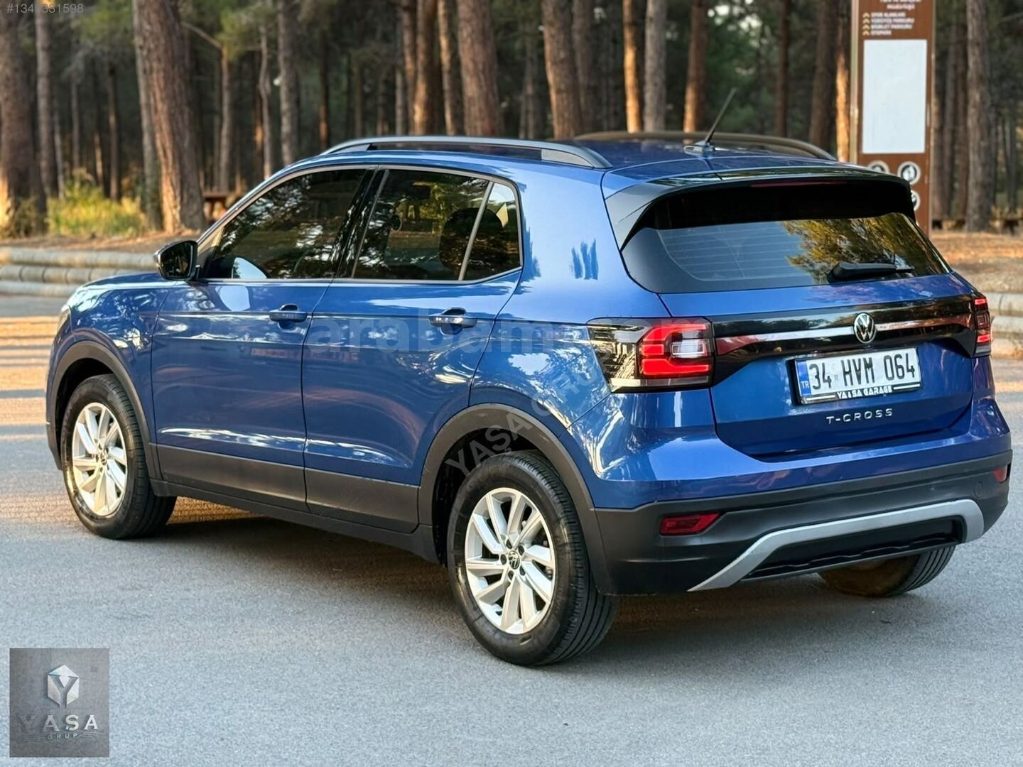 Galeriden Volkswagen T-Cross 1.0 TSI Life 2023 Model İstanbul 48.000 km Lacivert 6