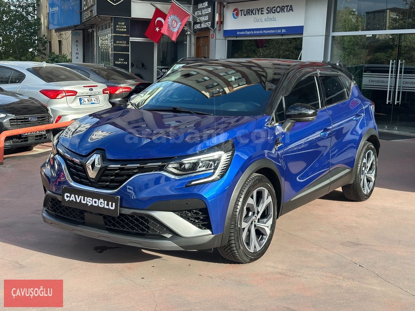 ÇAVUŞOĞLU 2021 RENAULT CAPTUR 1.3 TCE RS LİNE BOYASIZ ÇİFT RENK 7