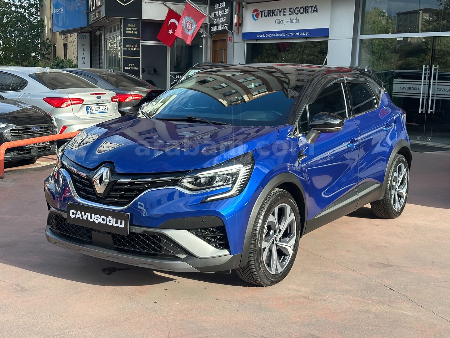 ÇAVUŞOĞLU 2021 RENAULT CAPTUR 1.3 TCE RS LİNE BOYASIZ ÇİFT RENK 5