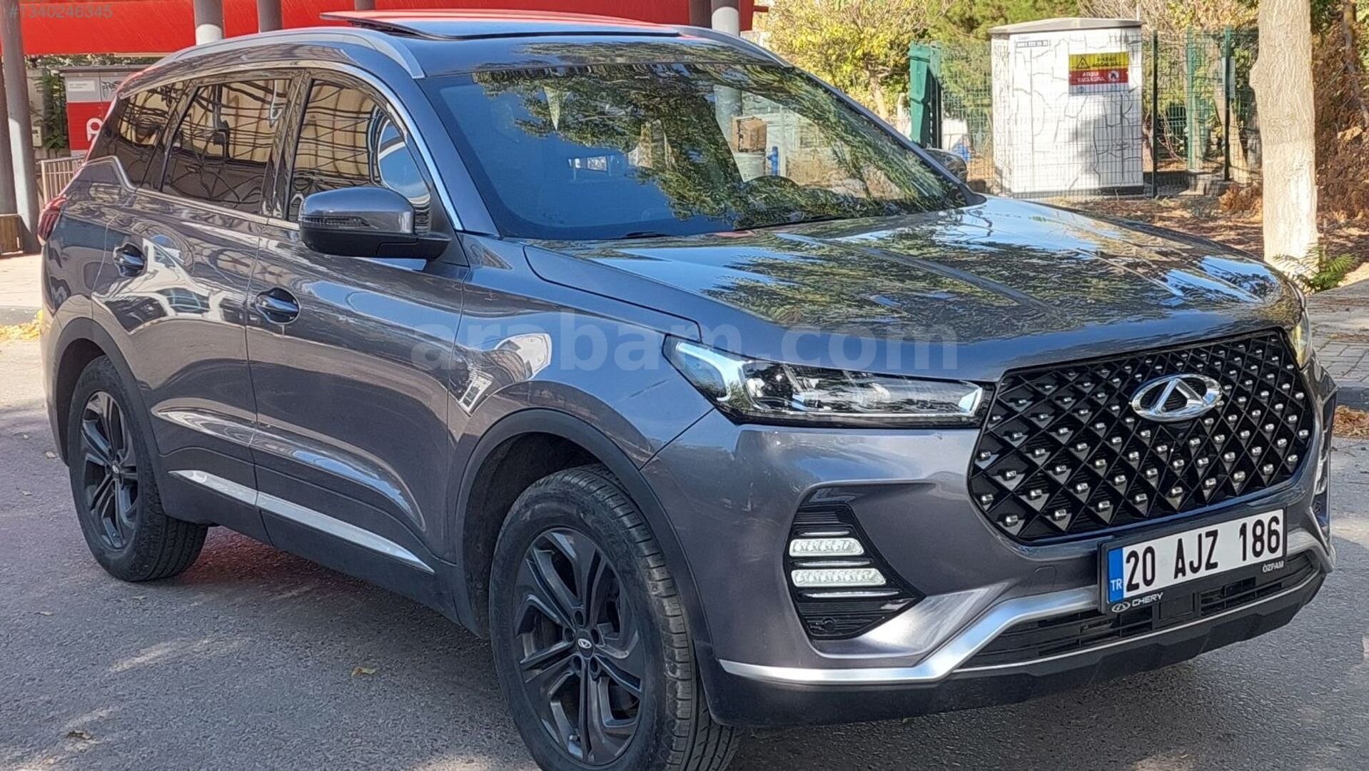 Galeriden Chery Tiggo 7 Pro 1.6 TGDI Luxury 2023 Model Manisa 23.994 km Gri 4