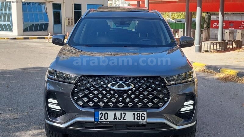 Galeriden Chery Tiggo 7 Pro 1.6 TGDI Luxury 2023 Model Manisa 23.994 km Gri