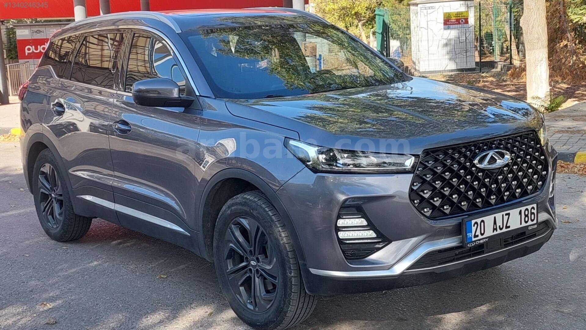 Galeriden Chery Tiggo 7 Pro 1.6 TGDI Luxury 2023 Model Manisa 23.994 km Gri 3