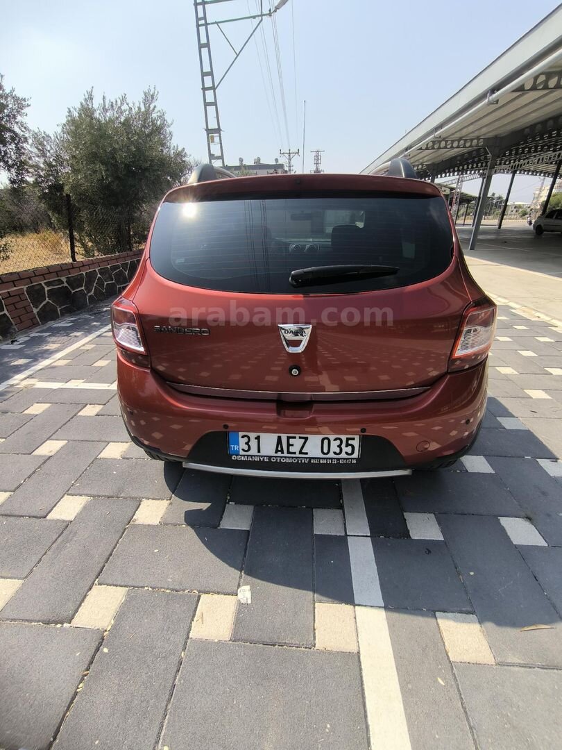 Sahibinden Dacia Sandero 1.5 dCi Stepway 2015 Model Hatay 82.000 km Bordo 5