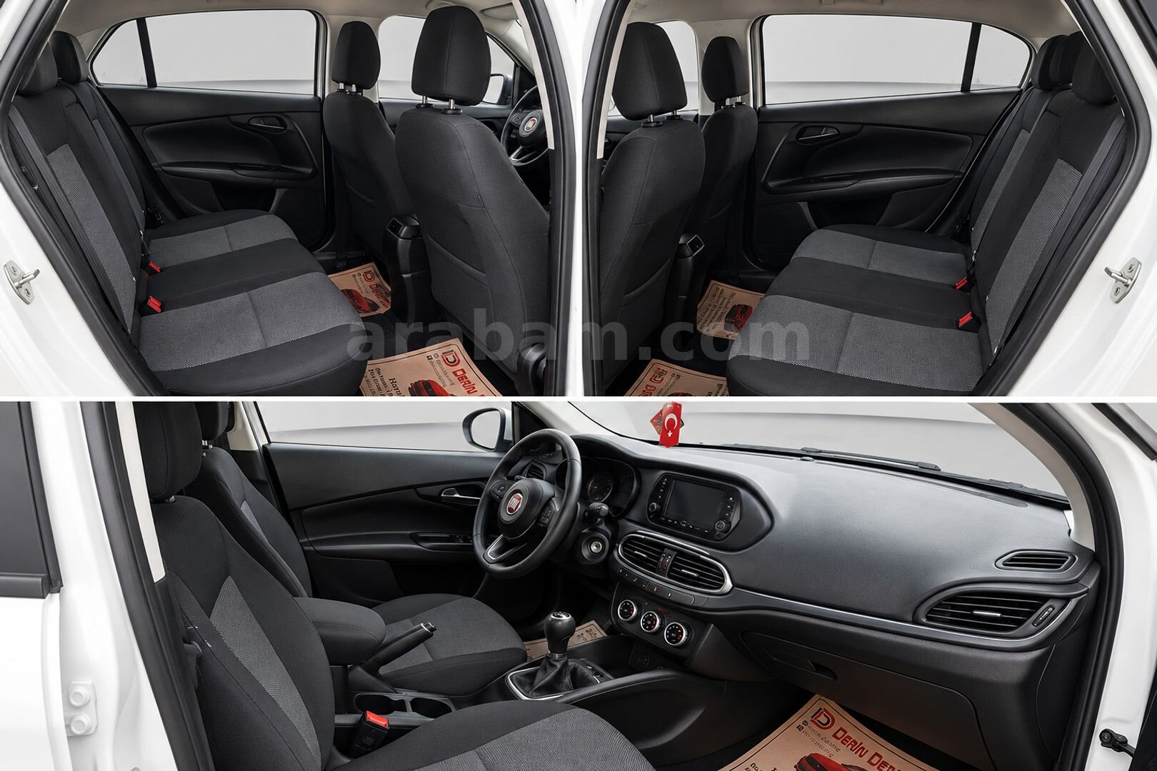 Galeriden Fiat Egea 1.3 Multijet Easy Plus 2023 Model Ankara 102.000 km Beyaz 2