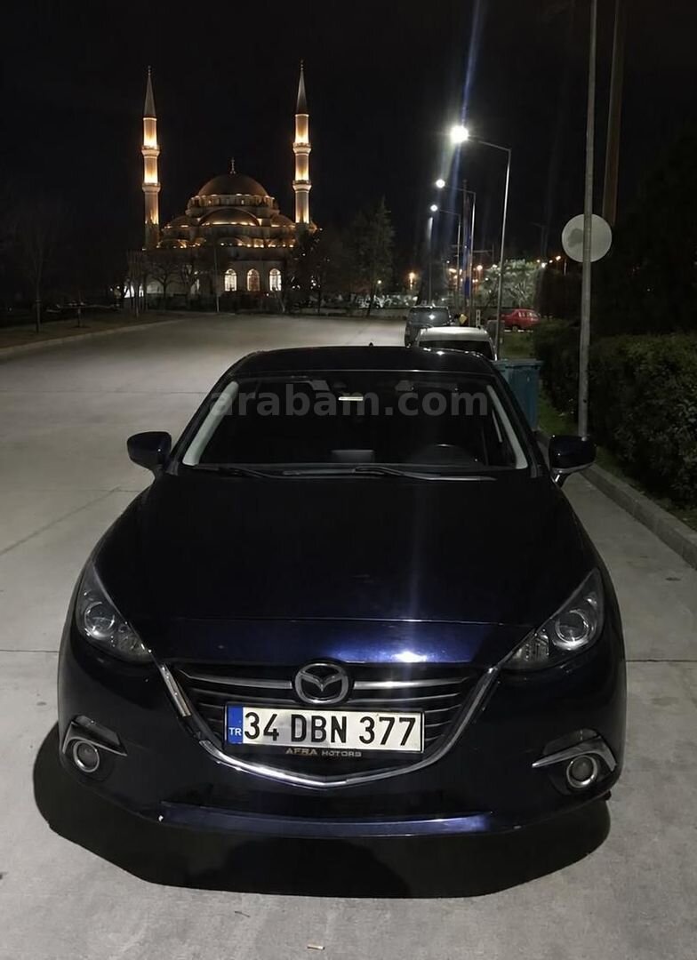 Sahibinden Mazda 3 1.5 SkyActive-G Motion 2014 Model Kırklareli 225.000 km Lacivert 1