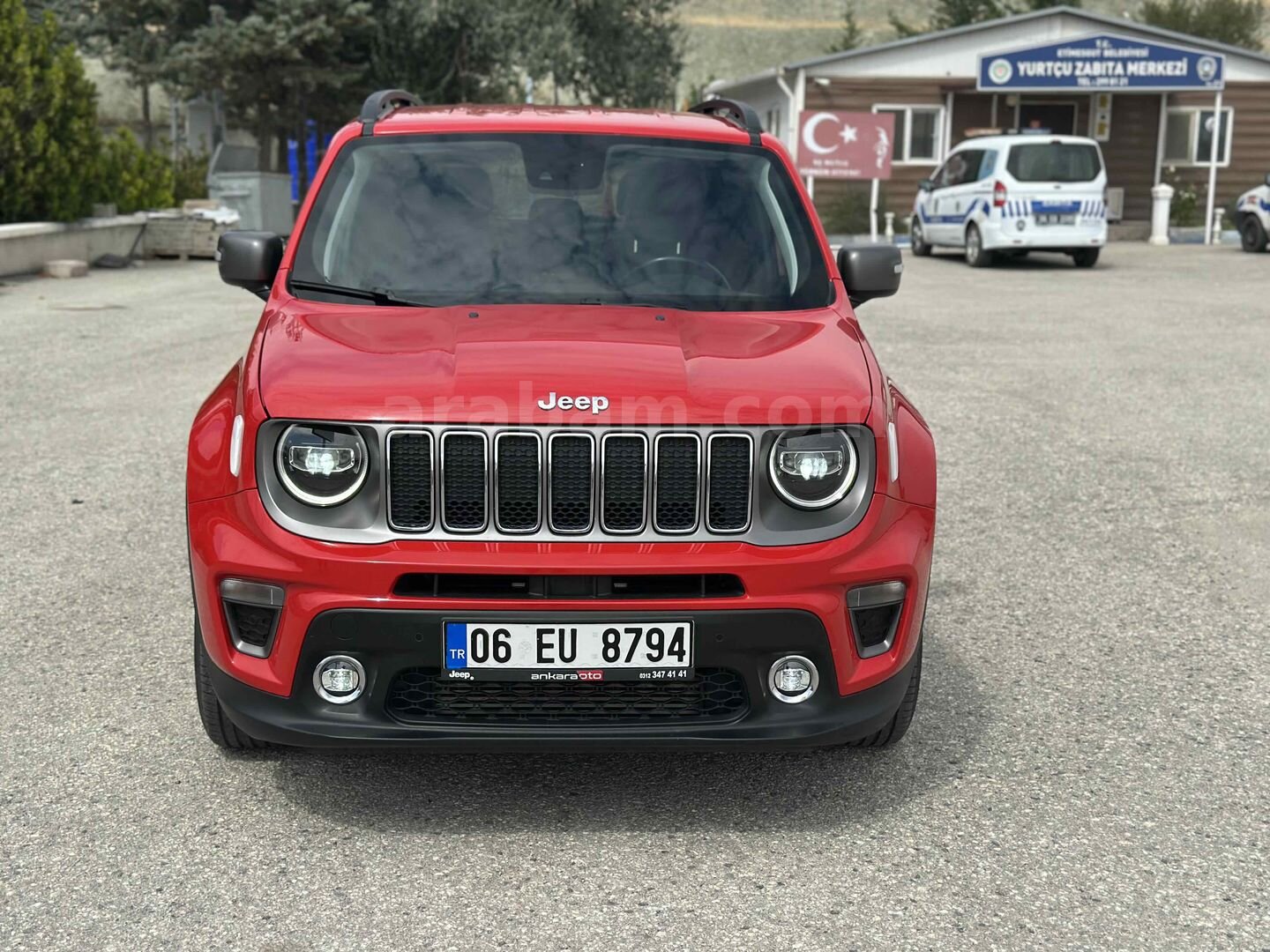 Galeriden Jeep Renegade 1.6 MultiJet Limited 2019 Model Ankara 143.000 km Kırmızı 4