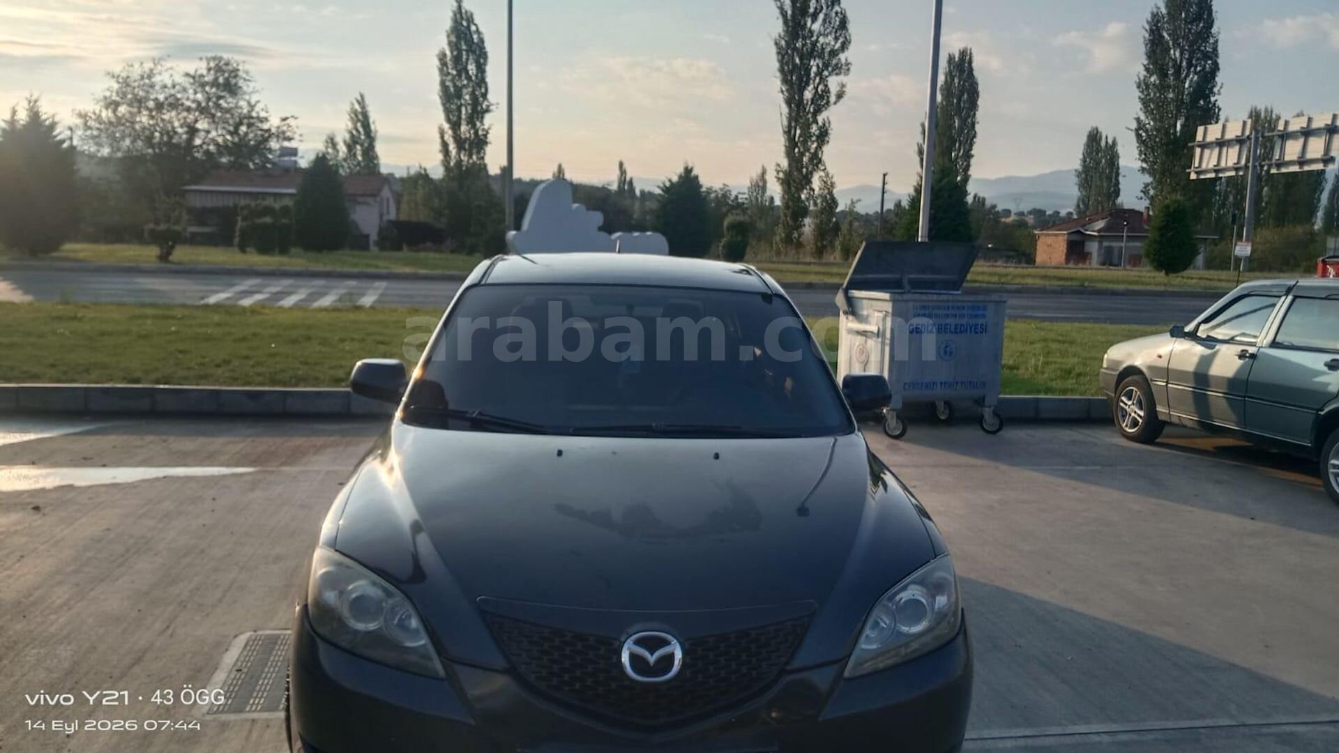 Sahibinden Mazda 3 1.6 Sport Comfort 2007 Model Kütahya 253.000 km Siyah 5