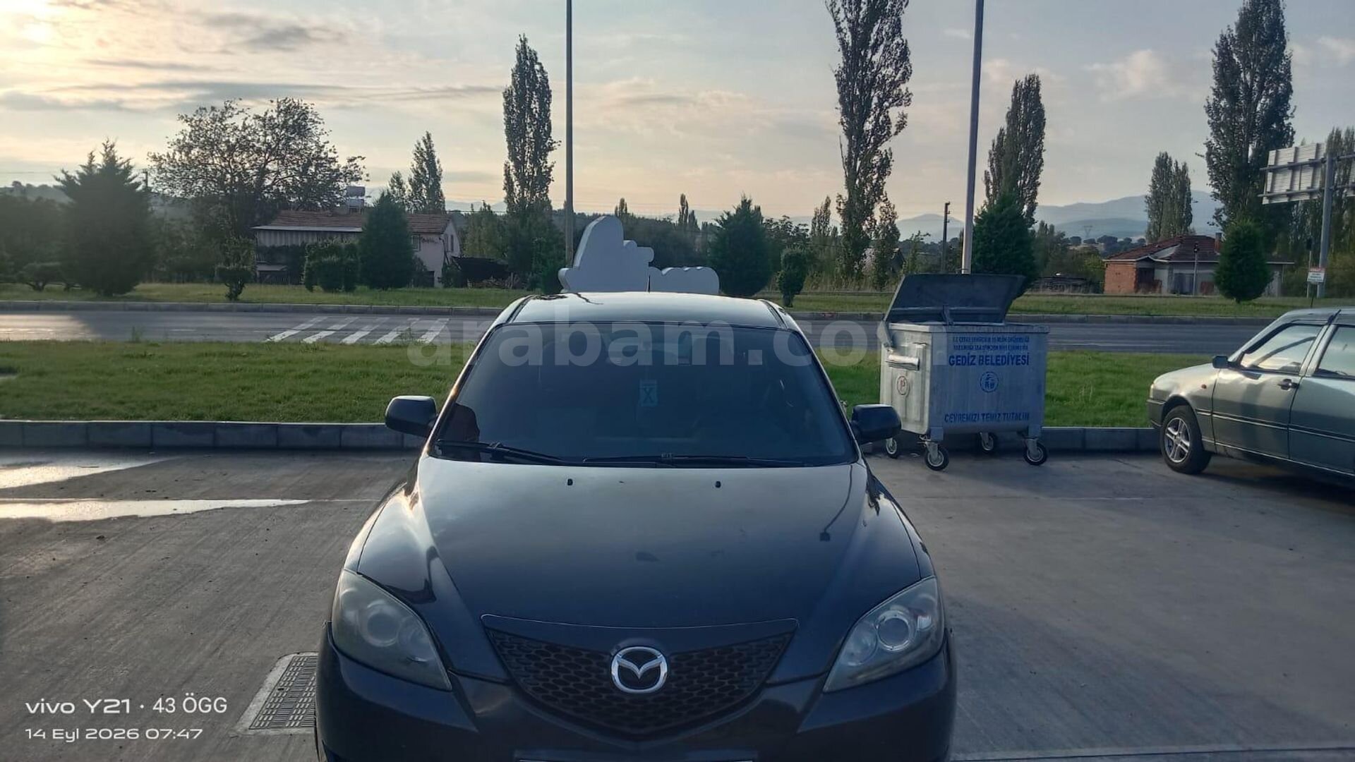 Sahibinden Mazda 3 1.6 Sport Comfort 2007 Model Kütahya 253.000 km Siyah 4