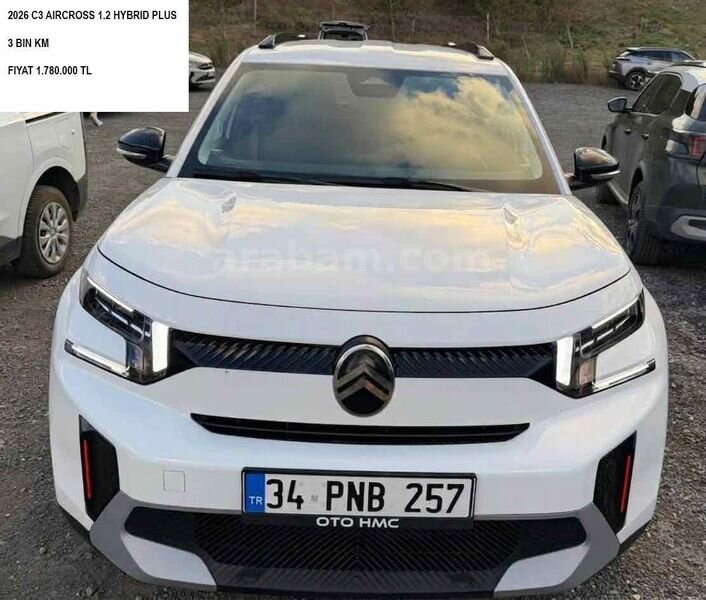 Galeriden Citroen C3 Aircross 1.2 Hybrid Plus 2026 Model İstanbul