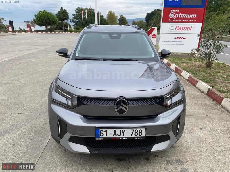 Galeriden Citroen C3 Aircross 1.2 Hybrid Plus 2025 Model Trabzon 10.000 km Füme