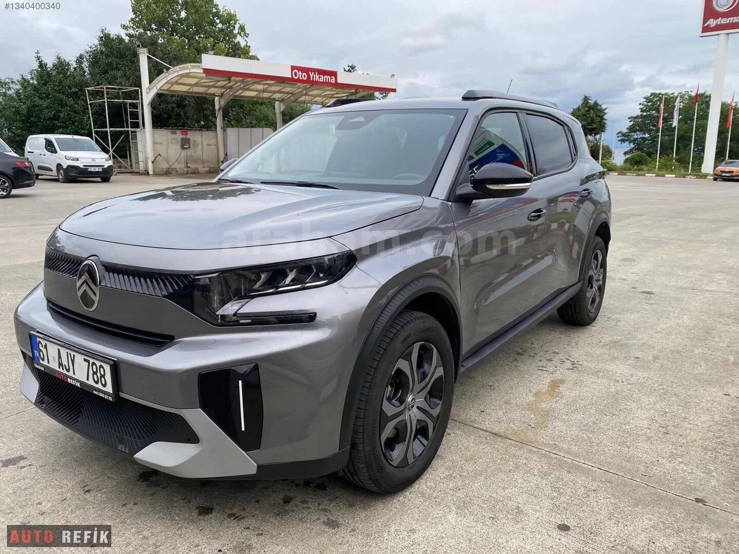 Galeriden Citroen C3 Aircross 1.2 Hybrid Plus 2025 Model Trabzon 10.000 km Füme 2