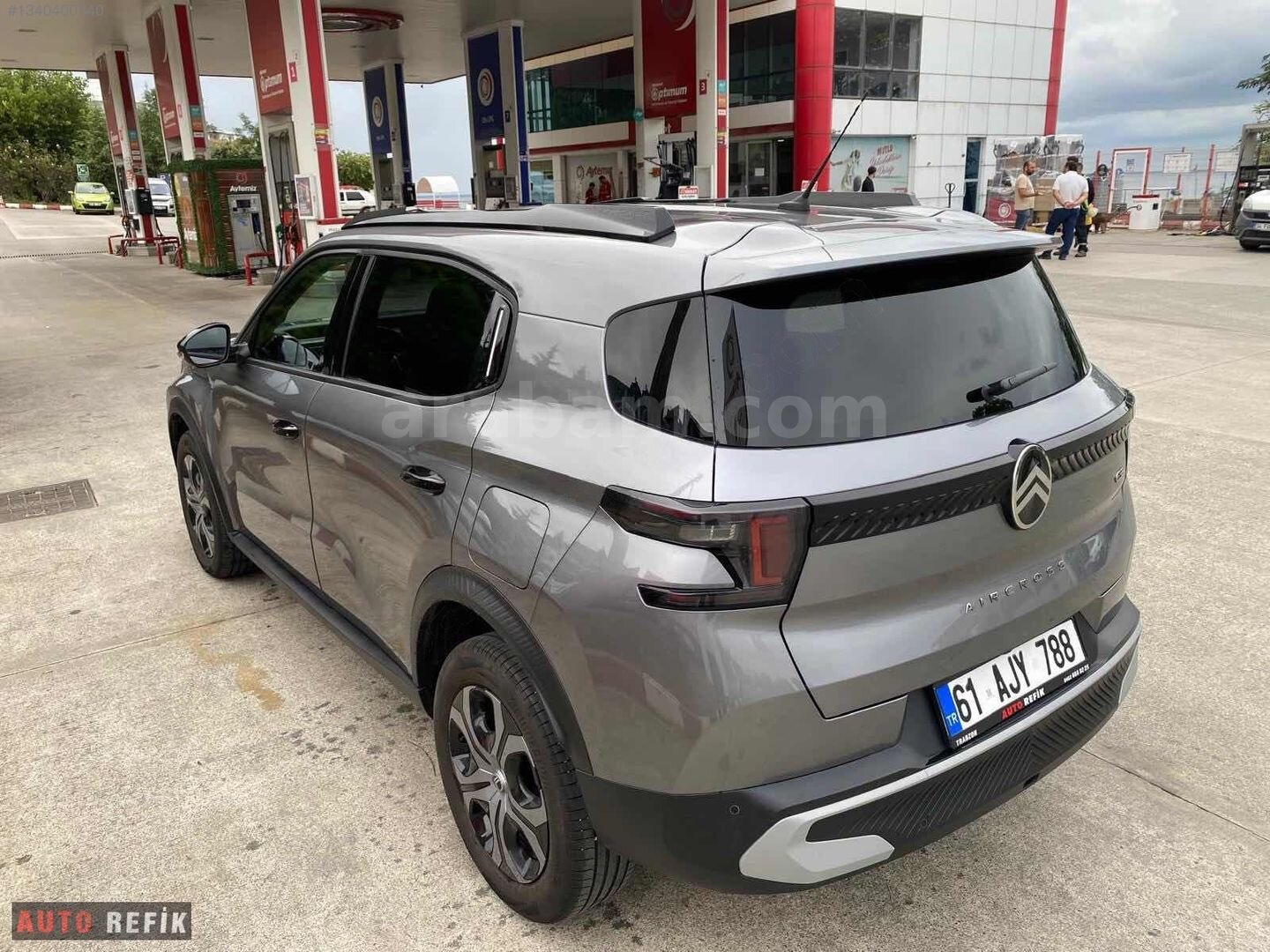 Galeriden Citroen C3 Aircross 1.2 Hybrid Plus 2025 Model Trabzon 10.000 km Füme 7