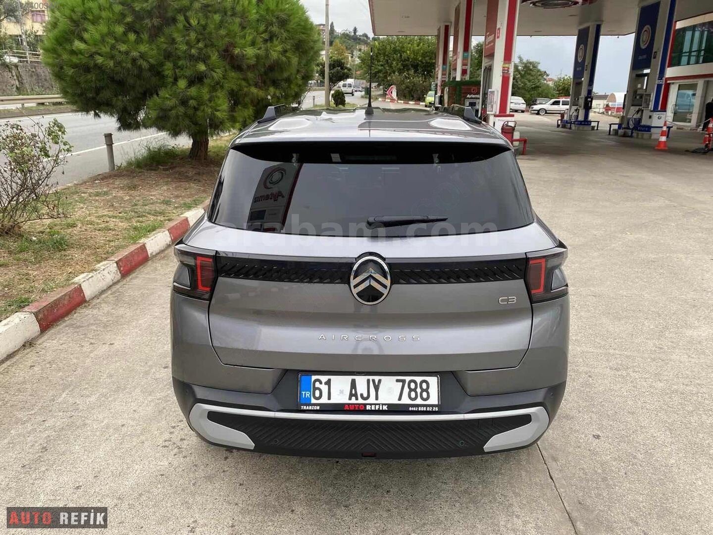 Galeriden Citroen C3 Aircross 1.2 Hybrid Plus 2025 Model Trabzon 10.000 km Füme 5