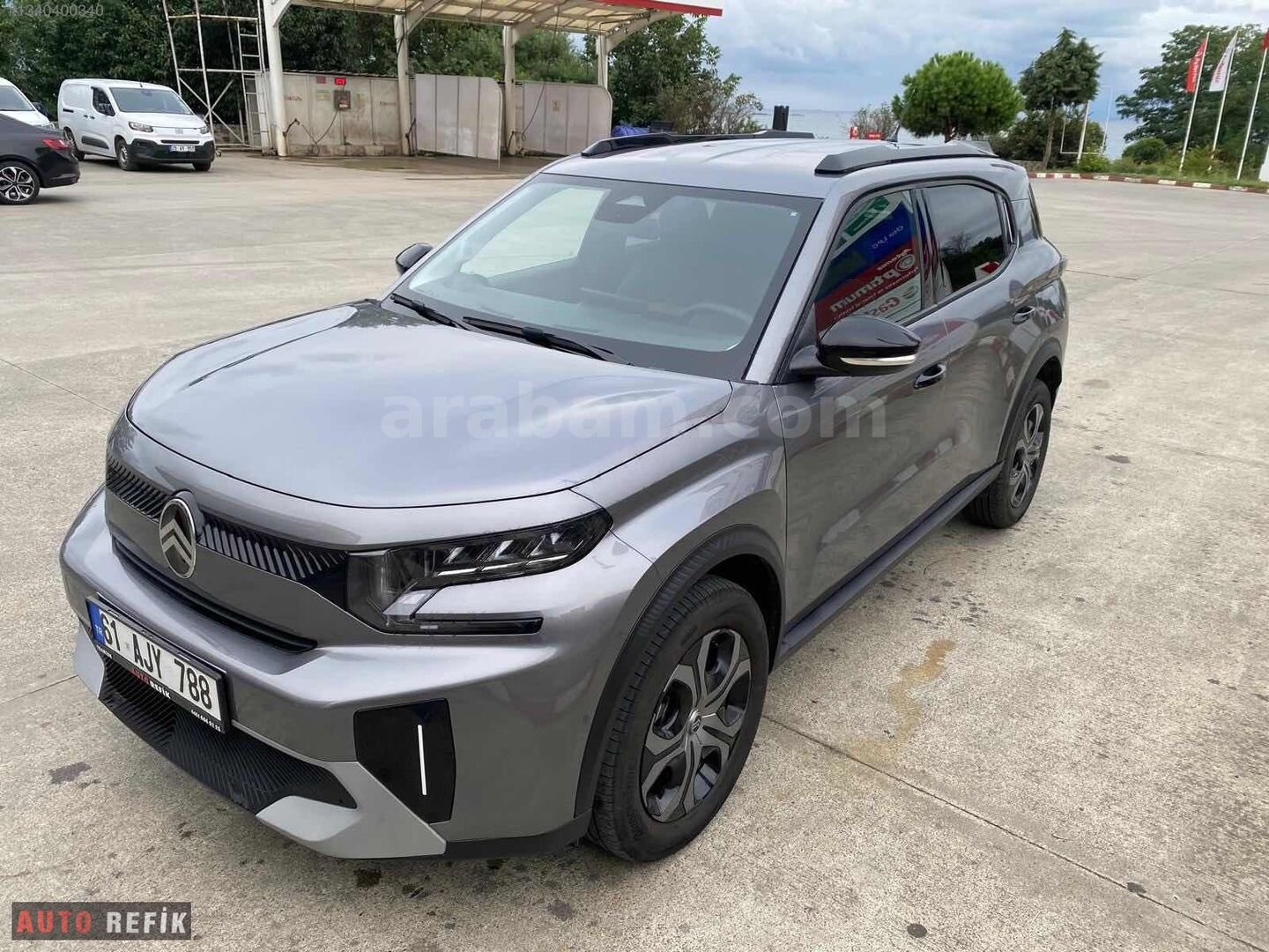 Galeriden Citroen C3 Aircross 1.2 Hybrid Plus 2025 Model Trabzon 10.000 km Füme 3