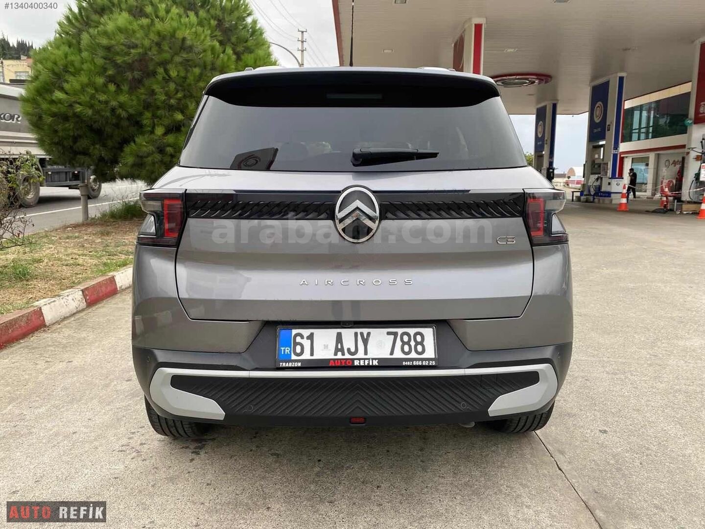 Galeriden Citroen C3 Aircross 1.2 Hybrid Plus 2025 Model Trabzon 10.000 km Füme 6