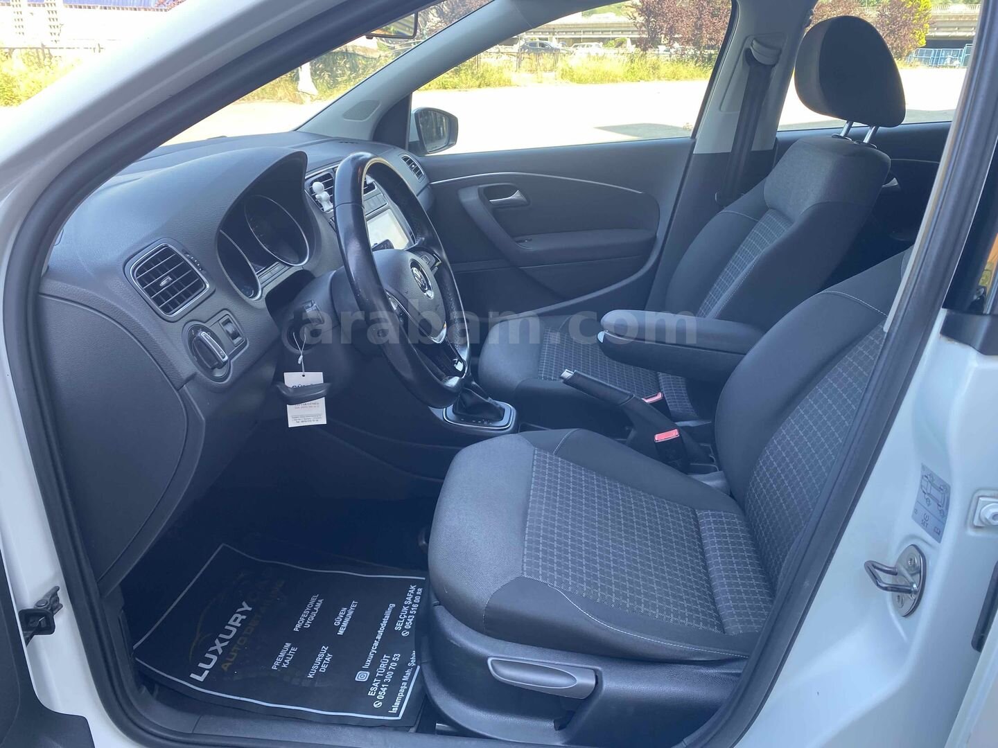 Galeriden Volkswagen Polo 1.2 TSi Comfortline 2014 Model Rize 116.000 km Beyaz 6